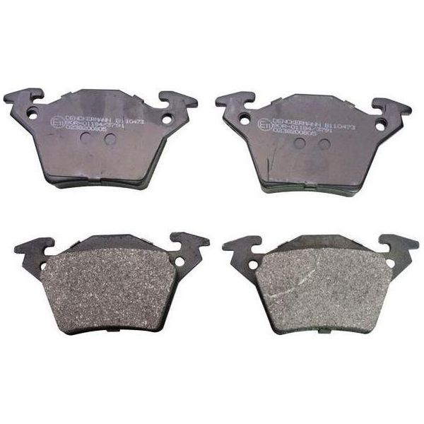 Denckermann B110473 Set Di Pastiglie Freno, Freno A Disco Oe 0004214210 Compatibile Con Classe V, Vito-image