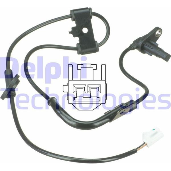 Delphi SS20528 Sensore Velocità Ruota Oe 956802C600 Compatibile Con Tiburon, Coupé-image