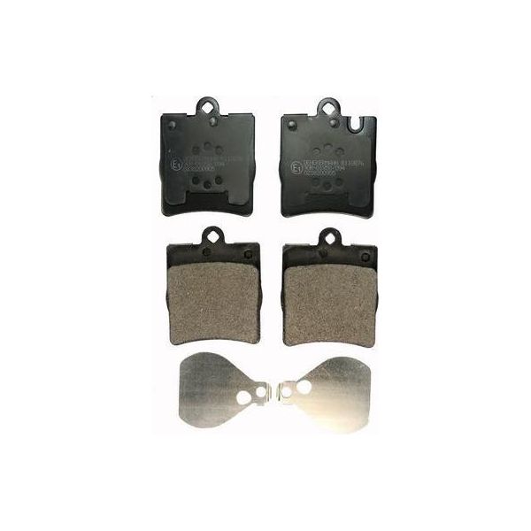 Denckermann B110876 Set Di Pastiglie Freno, Freno A Disco Oe 0024205220 Compatibile Con Classe C, Classe Clc, Clk, Classe E, Slk-image