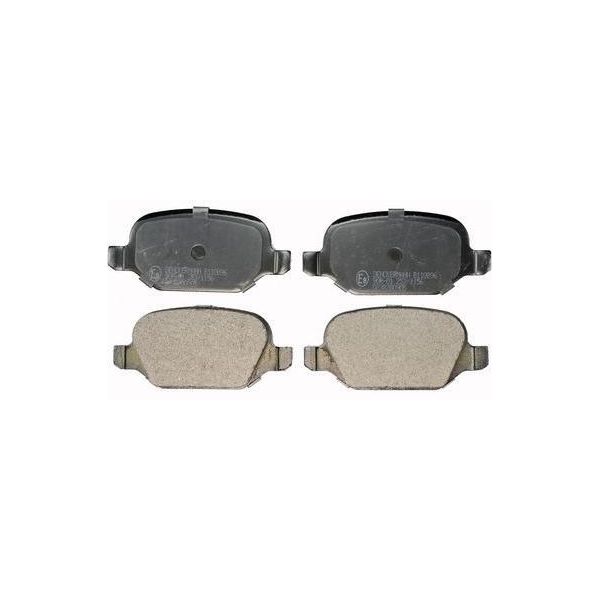 Denckermann B110896 Set Pastiglie Freno, Freno A Disco Oe 9951222 Compatibile Con Alf. 147, Alf. 156, Alf. Gt, Linea, Lybra-image