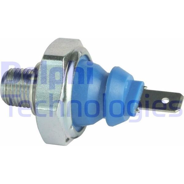 Delphi SW90009 Pressostato Olio Oe 028919081D Compatibile Con Golf Iii, Corrado, California T4, Caddy, Felicia, Toledo, Inca, Ibiza, Cordoba, Alhambra, Classe V, Galaxy, A8 4D, A6 4A, A4 8D, Golf Iv, Passat 35I, Polo 6N, Polo 6V, Sharan, Transporter Iv, Vento-image