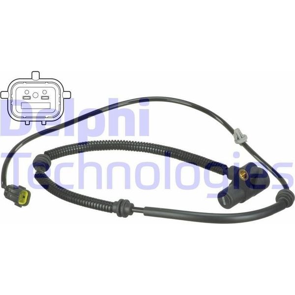 Delphi SS20515 Sensore Velocità Ruota Oe 95670FD000 Compatibile Con Rio-image