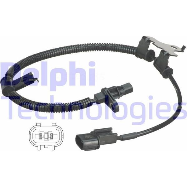 Delphi SS20385 Sensore Velocità Ruota Oe 9567007100 Compatibile Con Picanto-image