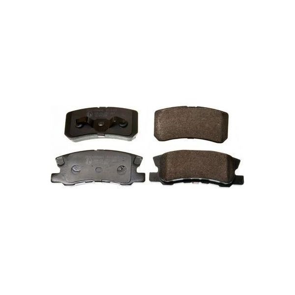 Denckermann B111163 Set Di Pastiglie Freno, Freno A Disco Oe 068020256AA Compatibile Con Sebring, C-Crosser, C4, Compass, Patriot, Flavia, Asx, Grandis, Lancer, Outlander, Pajero, 4007, 4008-image