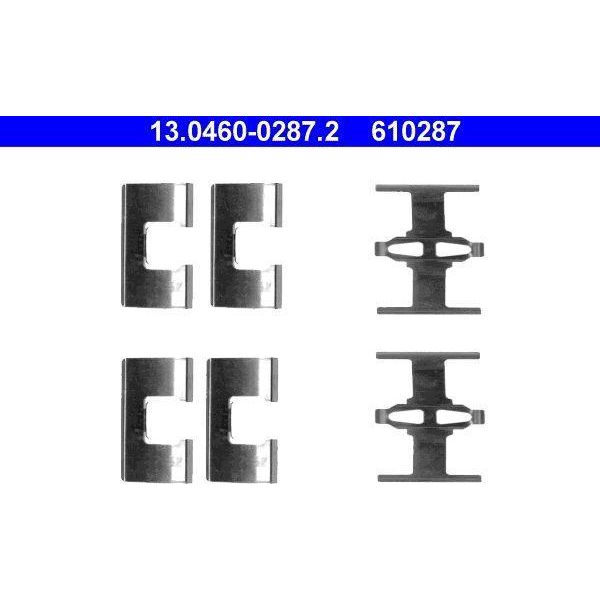 Ate 13.0460-0287.2 Set Di Accessori, Pastiglie Freno A Disco Oe 43227SG0013 Compatibili Con Accord, Legend, Prelude, Shuttle-image