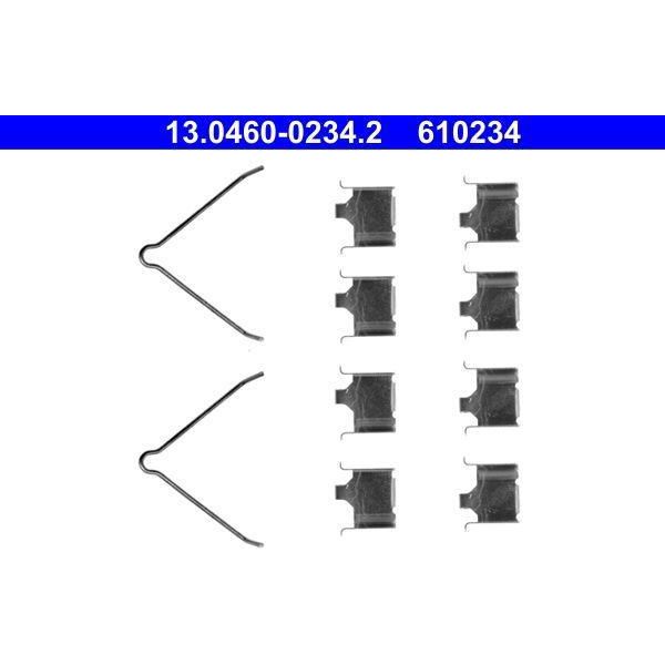Ate 13.0460-0234.2 Set Di Accessori, Pastiglie Freno A Disco Oe FB0649290B Compatibili Con 6, Premacy-image