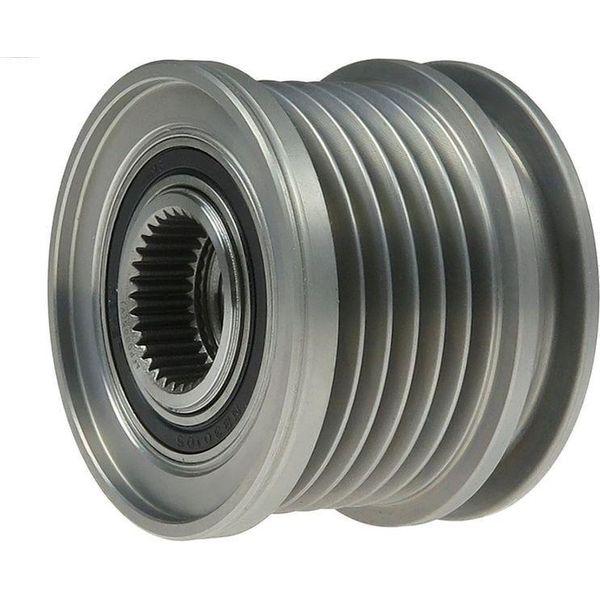 AS-PL AFP0005(V) Ruota Libera Alternatore Oe 1106734 Compatibile Con Vento, Sharan, Polo 6V, Golf Iv, Golf Iii, Caddy, Toledo, Inca, Ibiza, Cordoba, Alhambra, Galaxy-image
