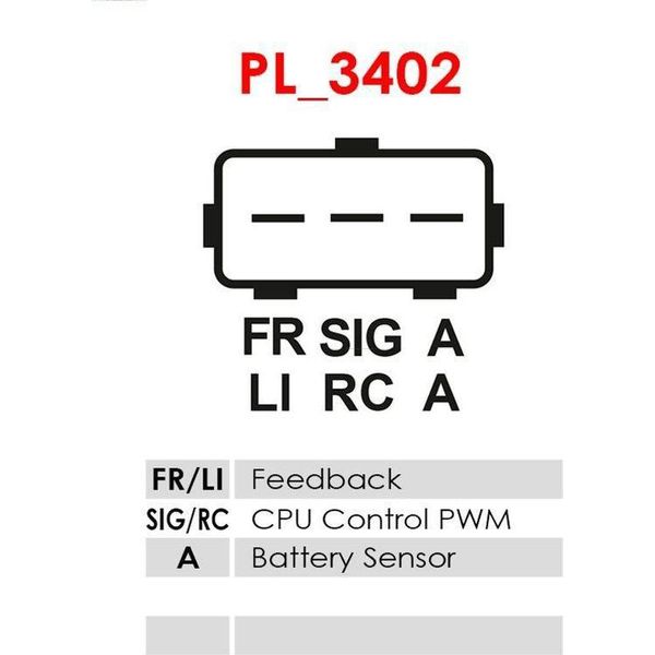 Alternatore AS-PL A6010SR Oe 1229258 Compatibile Con V50, S40, C70, C30, 3, Kuga, Fusion, Focus, Fiesta, C-Max-image