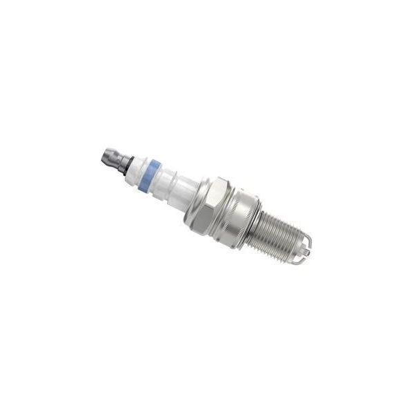 Bosch 0 242 242 505 Candela Super 4 Oe Compatibile Con Alf. 145, Alf. 146, Alf. 155, Alf. 164, Alf. 166, Alf. Gtv, Spider, Coupé, Croma, Tempra, Tipo, Dedra, Delta, Kappa, Thema, Eclipse, Lancer, Clio, 940, 960-image