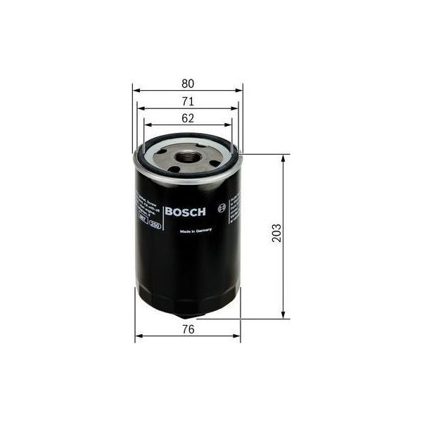 Bosch 0 451 103 338 Filtro Olio Oe Compatibile Con A6 4A-image