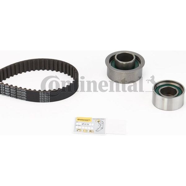 Continental Ctam CT937K1 Kit Cinghia Dentata Oe Compatibile Con Coupe, Elantra, Lantra, Trajet, Tucson, Carens, Cerato, Sportage-image