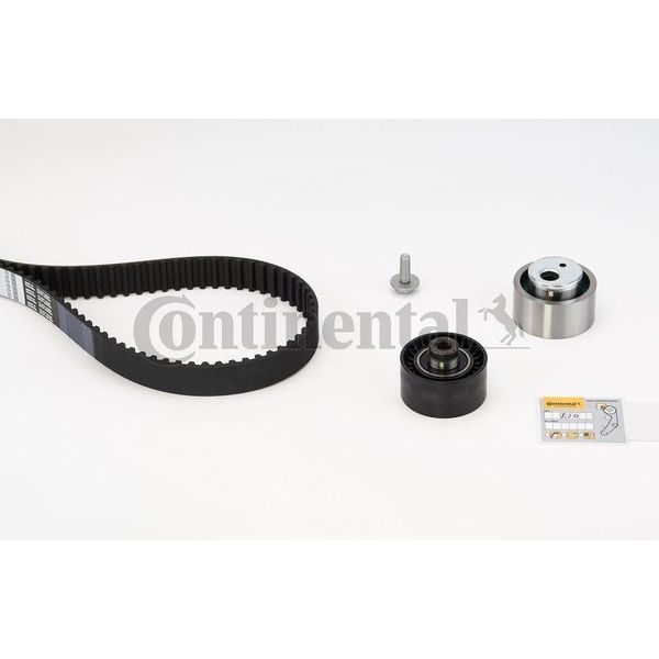 Continental Ctam CT986K2 Set Cinghia Dentata Oe 083158 Compatibile Con Corolla, Partner, Expert, 306, 206, Scudo, Xsara, Jumpy, C15, Berlingo-image