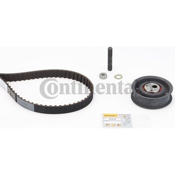 Continental Ctam CT848K4 Kit Cinghia Dentata Oe 6K0198001B Compatibile Con Cordoba, Ibiza, Toledo, Golf Iii, Golf Iv, Passat 35I, Polo 6V, Vento-image