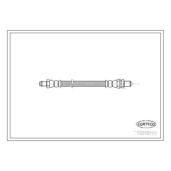Corteco 19018773 Tubo Freno Oe 1666247 Compatibile Con Escort-image