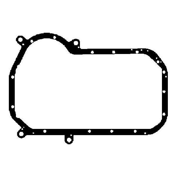 Corteco 028166P Guarnizione, Coppa Dell'olio Oe 058103609 Compatibile Con A4 8D, A6 4A, A6 4B, Passat 3B-image