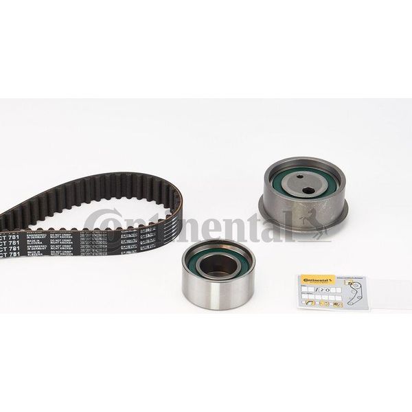 Continental Ctam CT781K2 Set Cinghia Dentata Oe Compatibile Con Coupe, Elantra, Lantra, Matrix-image