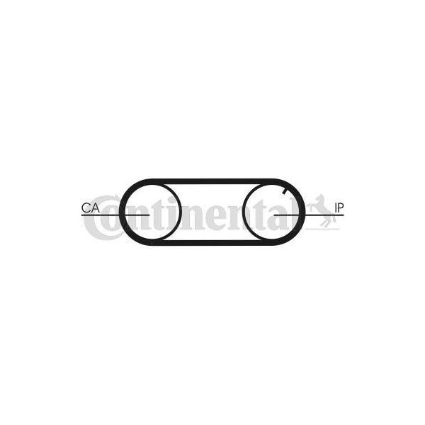 Continental Ctam CT641 Cinghia Dentata Oe 069130113A Compatibile Con 940, 960-image