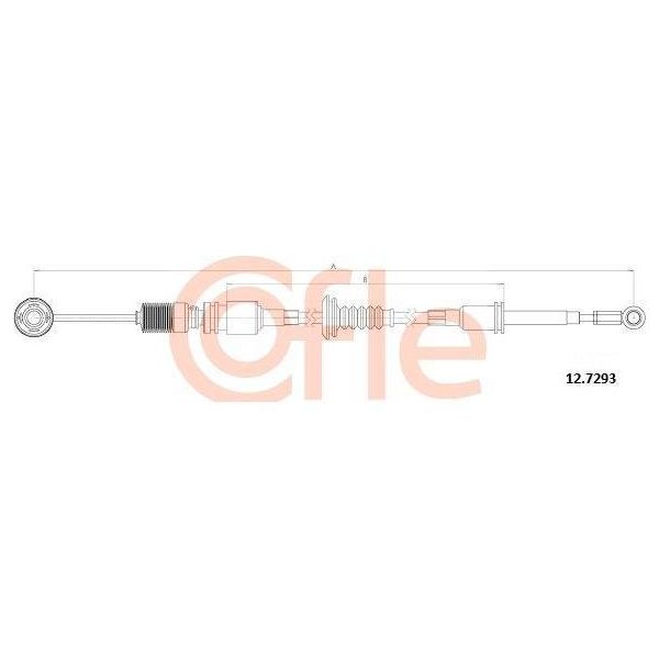 Cofle 12.7293 Cavo, Cambio Manuale Oe 504039020 Compatibile Con Daily-image