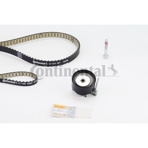 Continental Ctam CT1211K2PRO Kit Cinghia Dentata Oe Compatibile Con B-Max, C-Max, Ecosport, Fiesta, Focus, Mondeo, Tourneo, Transit-image