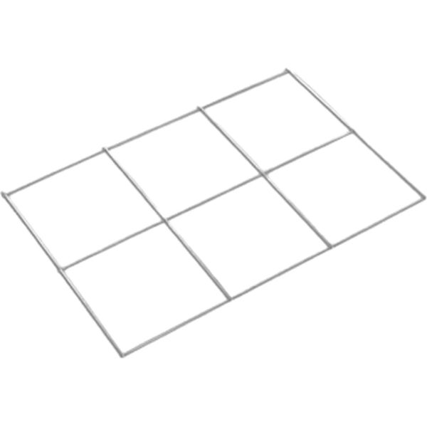 Vogel&Noot Floortec Griglia Ol, 10X10 Cm Griglia, Lucida, 2100X1200 Mm-image