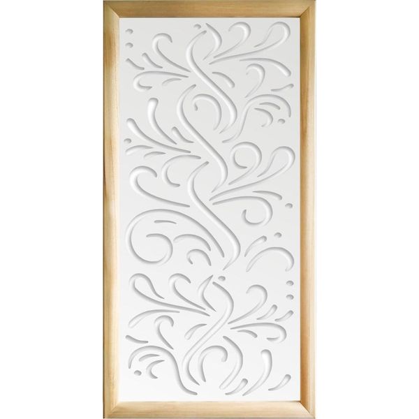 Blow - Moduli Decorativi In Legno E Pvc 73X148 Cm Bianco-image