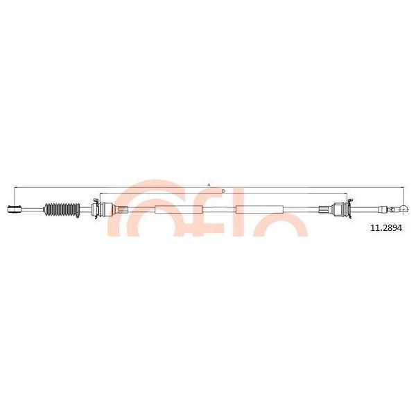 Cofle 11.2894 Cavo, Cambio Manuale Oe 6025306288 Compatibile Con Espace-image
