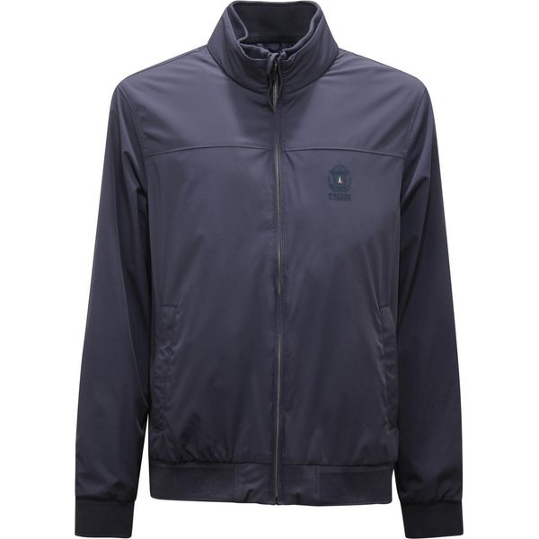 P0495 Giubbotto Antivento Uomo Aeronautica Militare Sailor Man Jacket Blue-image