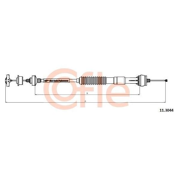 Cofle 11.3044 Cavo, Comando Frizione Oe 2150Y7 Compatibile Con 306-image