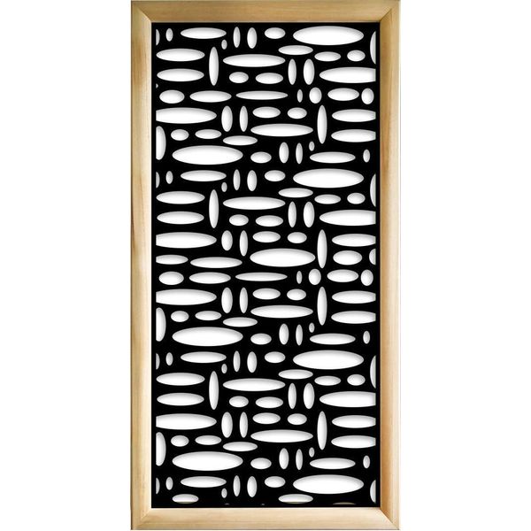 Flashpoint - Moduli Decorativi In Legno E Pvc 47X94 Cm Nero-image