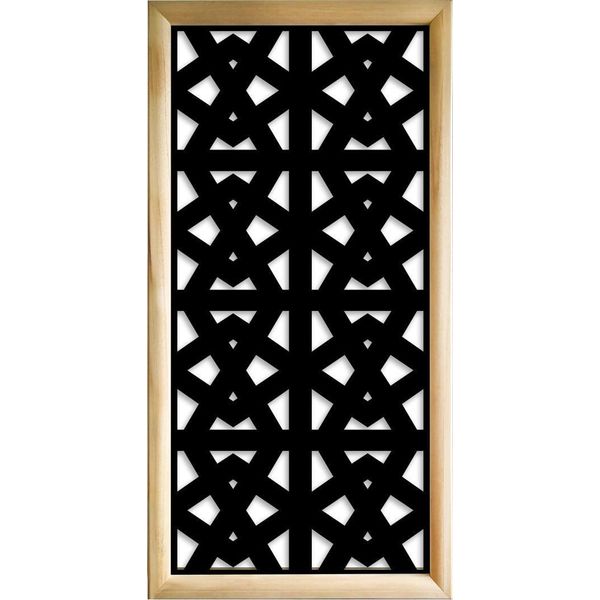 Railing - Moduli Decorativi In Legno E Pvc 47X94 Cm Nero-image