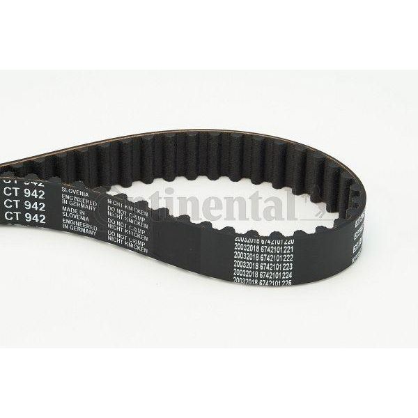 Continental Ctam CT942 Cinghia Dentata Oe 2431226000 Compatibile Con Accent, Coupé, Elantra, Getz, Matrix, Cerato, Rio-image
