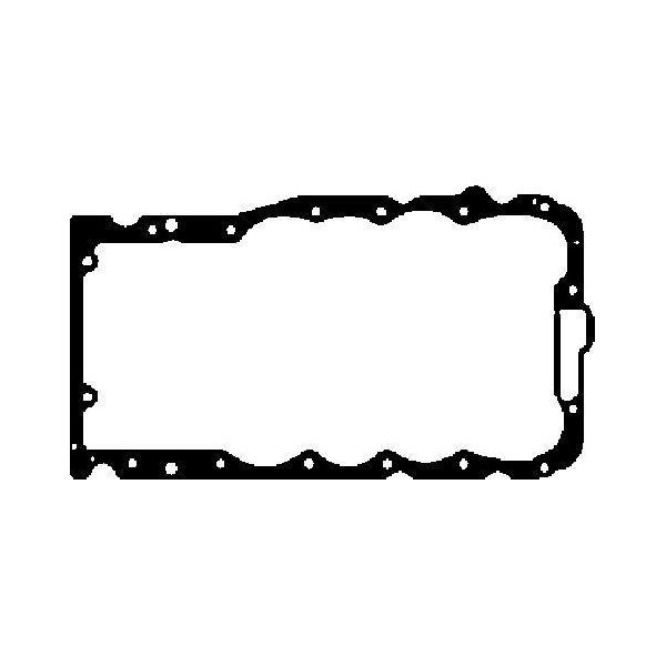 Corteco 026080P Guarnizione, Coppa Dell'olio Oe 652613 Compatibile Con Agila A, Astra G, Astra H, Combo, Corsa C, Corsa D, Meriva, Tigra-image