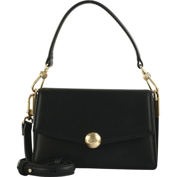 Lacoste Pelle Borsa A Tracolla Tennis Bliss Flap Crossover Bag Noir Nero-image