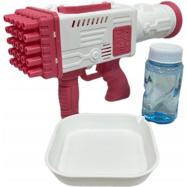Pistola Per Bolle Di Sapone Macchina Per Bolle Di Sapone + Liquido-image