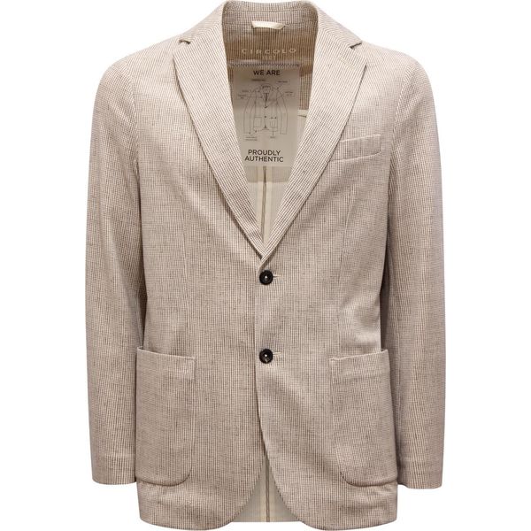 P0776 Giacca Uomo Circolo 1901 Piquet Man Pied-De-Poule Jacket-image