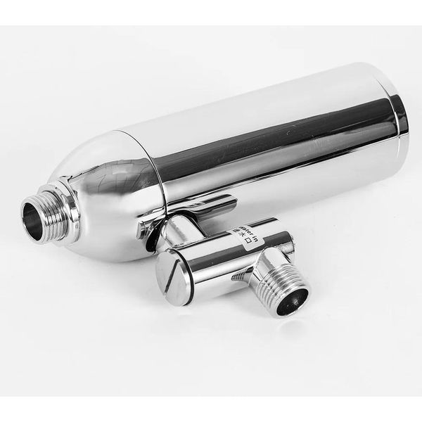 Valvola Di Scarico Per Orinatoio - Pulsante Manuale - Ottone Con Rivestimento Galvanico - Risparmio Idrico - Igienico - Facile Da Montare-image
