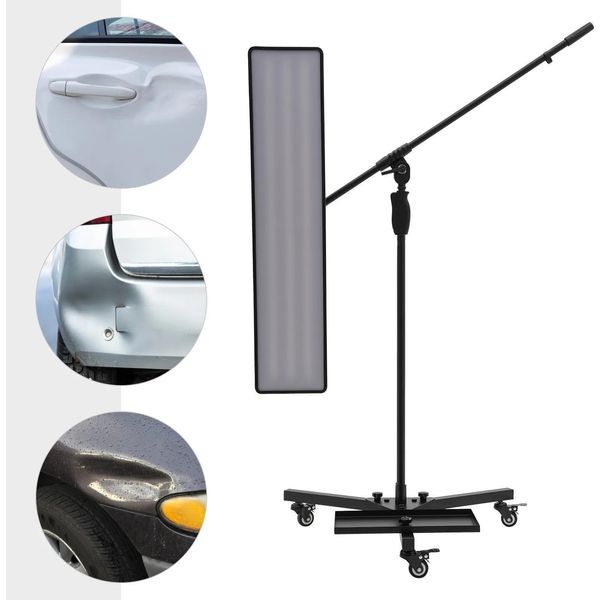 Lampada Led Per Ammaccature Auto - Pannello Riflettente Pdr - Dimensioni 92 X 19,5 Cm - Luce Di Livellamento - Per Riparazione Ammaccature - Strumento Per Riparazione Carrozzeria-image