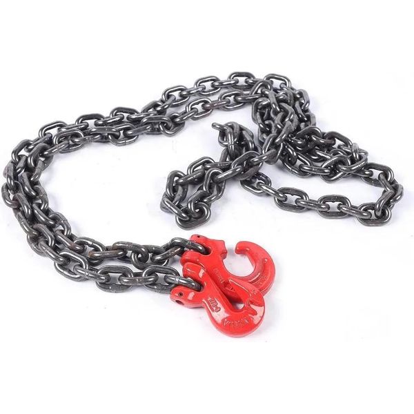 Catena Di Sollevamento - Catena Di Sollevamento In Acciaio Legato - Lunghezza 3 M - Diametro Catena 8 Mm - Capacità Di Carico 2 T - Per Carrelli Elevatori, Edilizia, Industria Mineraria, Porti-image