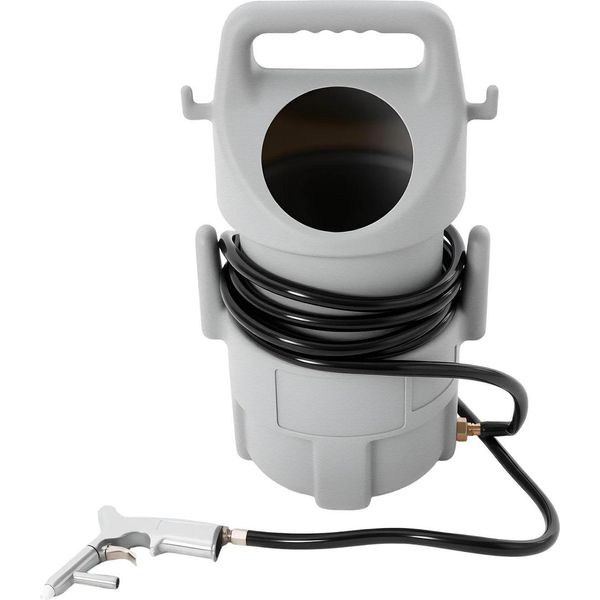 Sabbiatrice Mobile - Sabbiatrice Portatile - Capacità 22,7 Kg - Tubo Flessibile Da 4,5 M - Alluminio/Pvc/Hdpe - Per La Rimozione Della Ruggine Da Auto E Metalli-image
