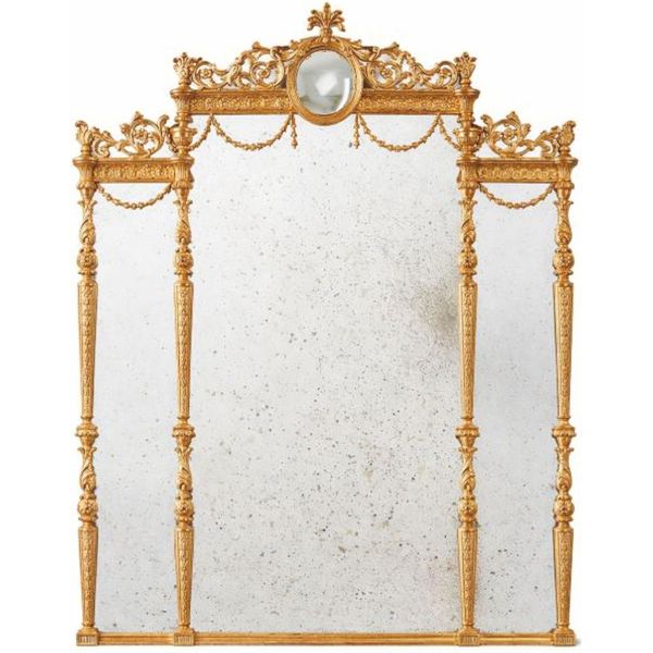 Casa Padrino Specchio Barocco Oro / Antico H. 185 Cm - Mobili Barocchi - Italy-image
