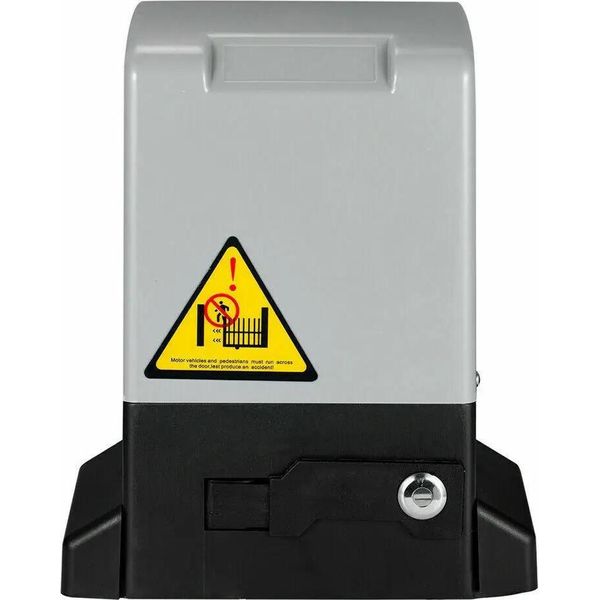 Apriporta Elettrico Per Cancelli Scorrevoli - Motorizzazione Per Cancelli Scorrevoli KM-CT-DE550HW - Per Cancelli Fino A 1200 Kg - Motore Ca 550 W - Sensore A Infrarossi - Telecomandi - Cremagliera 4 M --image