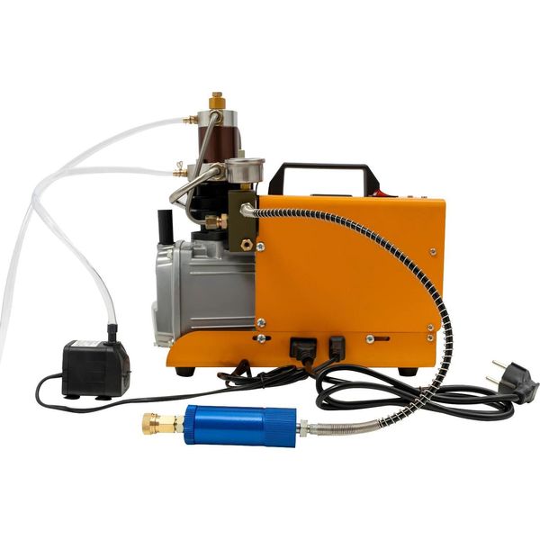 Compressore D'aria Pcp - Compressore Ad Alta Pressione - Motore Da 1,8 Kw - 30 Mpa - 100 L/Min - Ventola Di Raffreddamento Integrata - Valvola Antideflagrante - Alimentazione Ca-image