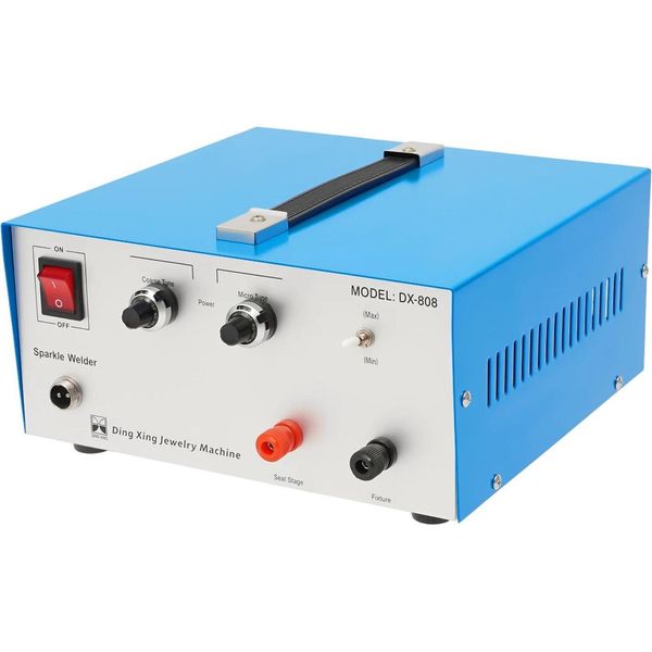 Saldatrice A Punti Per Gioielli - Saldatrice - 600 W - 0,5-1,5 Mm - Spina Ue - Per Oro, Platino, Argento, Acciaio - Blu Zaffiro-image