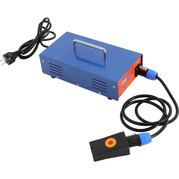 Dispositivo Per La Rimozione Di Ammaccature A Induzione - Pdr Riscaldatore Elettromagnetico A Induzione - 1,38 Kw - Spina Ue 220 V - Display Digitale - Cavo 1,53 M - Nero-image