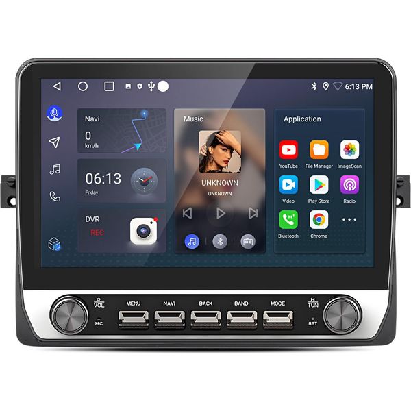 Autoradio Android Da 10,1 Pollici 6+128 Gb Adatta Per Bmw E46 1999-2004 Wireless Carplay Android Auto 4G Wifi Gps Navi 8 Core Rds Dsp Dab+ Bt-image