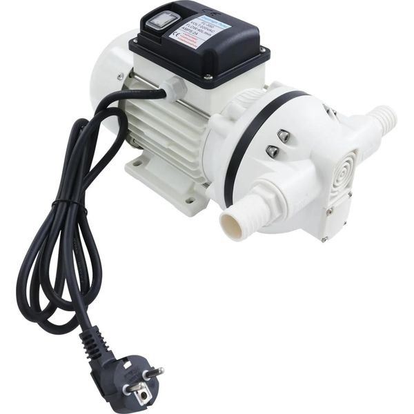 Pompa A Ingranaggi Multiuso - Pompa Elettrica Di Alimentazione/Trasferimento - 220 V Ca Spina Ue - Autoadescante - 40 L/Min - Per Diesel, Urea (Def), Bevande-image