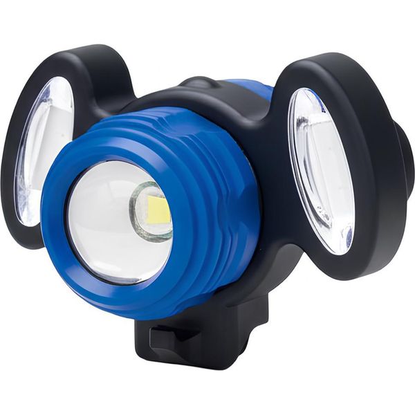 Avizar, Luce Led Impermeabile Per Bicicletta 4 Modalità Usb, Nero/Blu-image