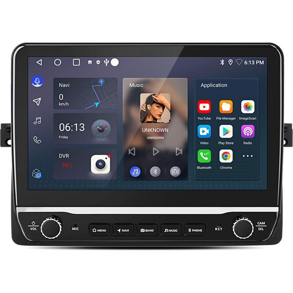 Autoradio Android Compatibile Con Bmw E46 1999-2004 Wireless Carplay Android Auto Wifi Gps Navi 10,1 Pollici 2+64 Gb Bluetooth Dab+-image