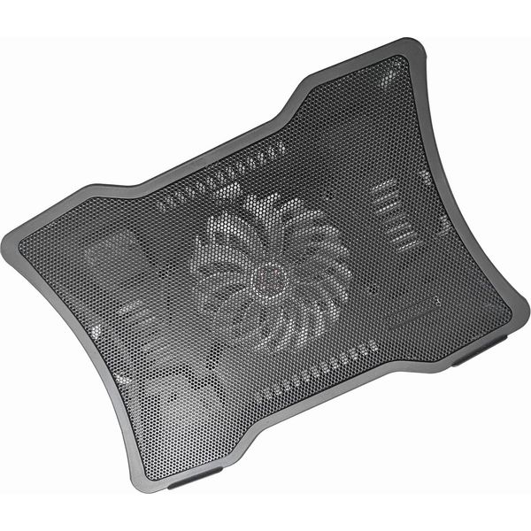 Raffreddatore Portatile Per Laptop, Base Di Raffreddamento, Design Con Ventola Singola, Silenzioso, Due Porte Usb, Supporta Laptop Inferiori A 14 Pollici-image
