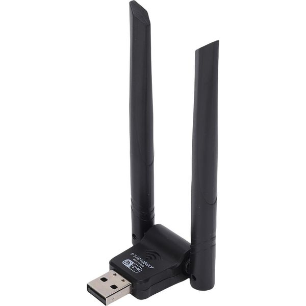 Adattatore Usb 2 In 1 Wlan Bluetooth, Plug-And-Play, 900 Mbit/S, 2,4-5 Ghz, Rete Wireless Dual Band Per Pc-image